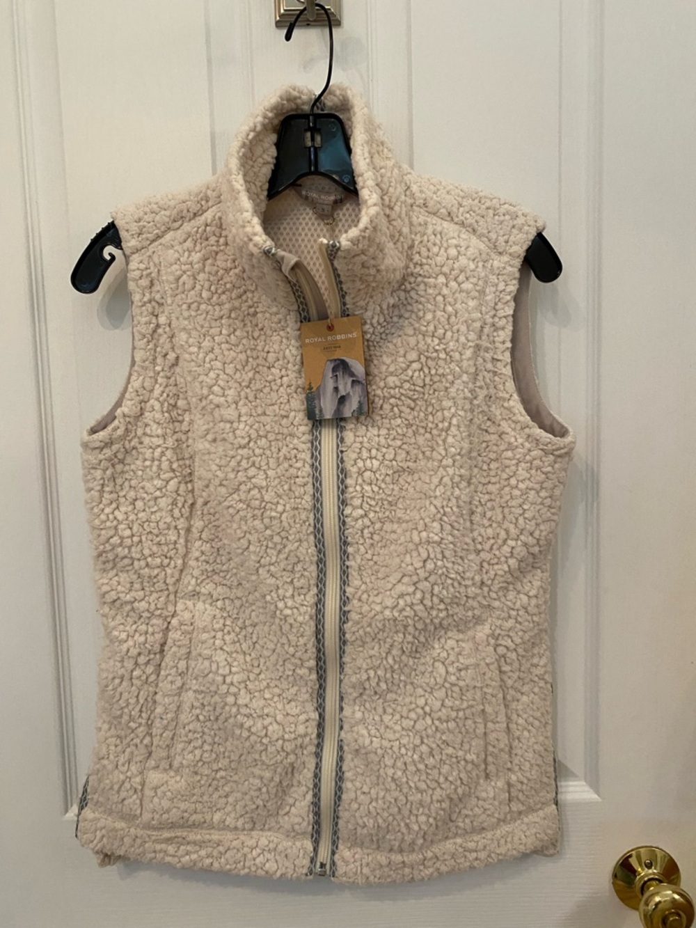 Royal Robbins Women's Snow Wonder Cream Sherpa Zip Vest